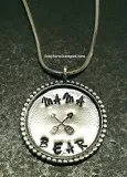 Shop the best silver circle necklace online
