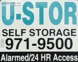 FREE 24HR Access  U-Stor Self Storage