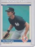 Don Mattingly 1984 Fleer RC Mint Condition 131