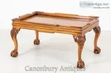 Buy Chippendale Coffee Table - Walnut Antique Ball and Claw Onli