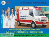 Emergency King Ambulance Service In Muzaffarpur With Medical Tea