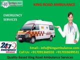 Ambulance Service in Krishna puri with medical team