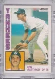 Don Mattingly 1984 O-Pee-Chee RC Mint Condition 8