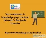 Cat coaching in hyderabad - list of best 5 cat coaching centres