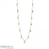 Multi Shape Diamond Necklace - Sofia Jewelry