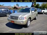 2001 TOYOTA HIGHLANDER LIMITED - AWD