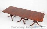 Buy Regency Pedestal Dining Table - Antique Furniture Mahogany 1