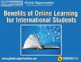 Benefits of Online Learning for International Students