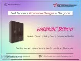 Sliding door | walk-in closet | best modular wardrobe designs in