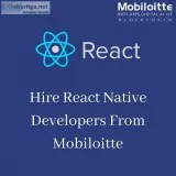 ReactJS Development Company  Mobiloitte