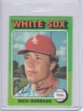 Rich Gossage 1975 Topps Mini White Sox 554