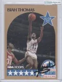 Isiah Thomas 1990 Hoops Autograph  All Star East Miami Feb 9-11 