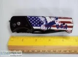 USA push button knife automatic knife