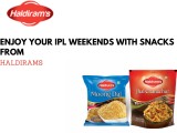 Make Your IPL Weekends Special With Haldiram Snacks