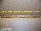 Old ruler from Central National Bank Peoria
