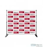 Trade Show Display booths  Step and Repeat Backdrop