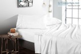 Build a fresh look with White bed sheets