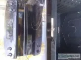GE Black Electric Oven Range
