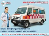 King Emergency Road Ambulance Service in Rajendra Nagar
