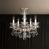 Buy Schonbek 5345 La Scala 5 Light Chandelier  Chandelier  Grays