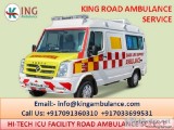High-Tech And The Fastest  King Ambulance Service In Boring-road