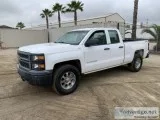 2015 CHEVROLET SILVERADO 1500 CREW CAB PICKUP TRUCK  1380102212