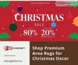 Buy Premium Area Rugs at Best Prices for Christmas Decoration