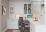 Popular rta desk cabinets available  Woodstone Cabinetry