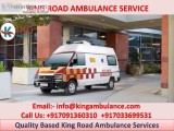 Get Cost Effective  King Ambulance Service In Kankarbagh