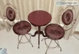 Rare Vintage Miniature Table and Chairs Set