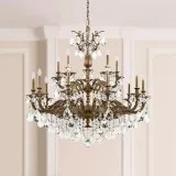 Buy Schonbek 5685 Milano 15 Light Chandelier  Chandelier  Grayso