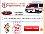 Hi-Tech Emergency Ambulance Services in Lodhi Colony