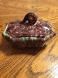 GreenBrown Toned Covered dish