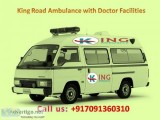 King Road Ambulance service in Phulwari Sharif at low-cost Charg