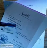 SERVI&CcedilOS DE APOSTILAMENTO PARA PROCURA&Ccedil&Otil deES