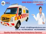 King Road Ambulance Service in Bokaro with Medical Team