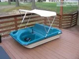 REDUCED  2020 CONTOUR Cadet SALT WATER Pedal Boat w Canopy (Used