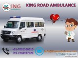 Get King Ambulance Service in Muzaffarpur with full ICU Setup
