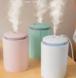 260ML Mini Ultrasonic Air Humidifier Romantic Soft Light USB Ess