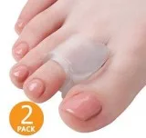 1 Pair Toe Separators Silicone Bunion Guard Foot Care Tool