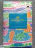 SUMMER FUN VINYL 70&quot ROUND TALECLOTH-NEW