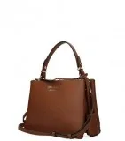 Prada Bags  Brown Solid Small Satchel