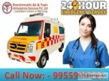 Get Panchmukhi Road Ambulance Service in Khanpur Delhi with Best