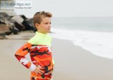 Boy Long Sleeve Swimsuit
