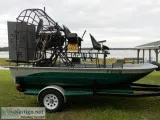 Custom Air Boat and trailer