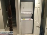 Stackable washer and dryer