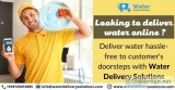 Bottled water delivery software