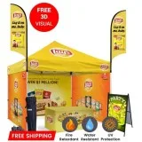 Custom Printed Canopy tent 10x20  Logo Tents and Canopies