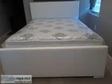 Queen Bed in black or White just S270 Including Boxspring plus f