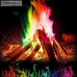 Magic Neon Flames Colour Changing Mystical Fire Bonfire Sachets 